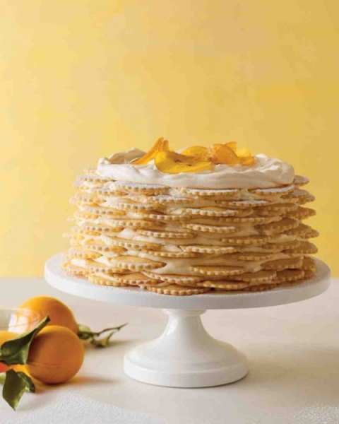 свадебный торт в стиле naked cake