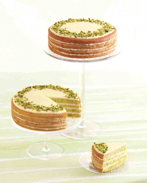свадебный торт в стиле naked cake